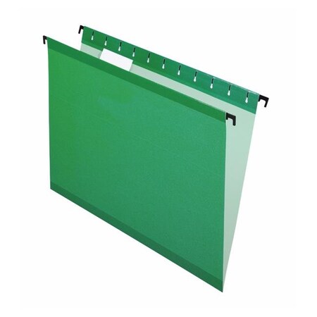 Pendaflex Pendaflex Surehook Polylaminate Hanging File Folder;Bright Green; Pack 20 1367487